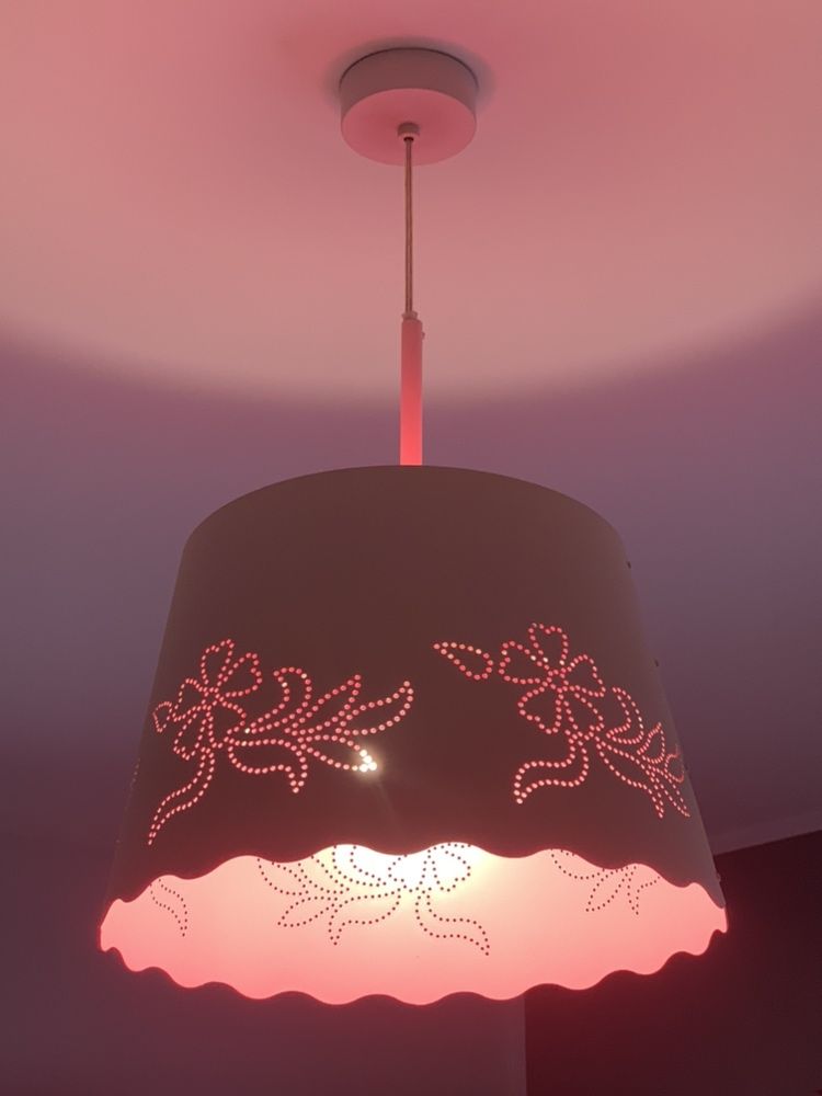 Lampa sufitowa, żyrandol metalowy