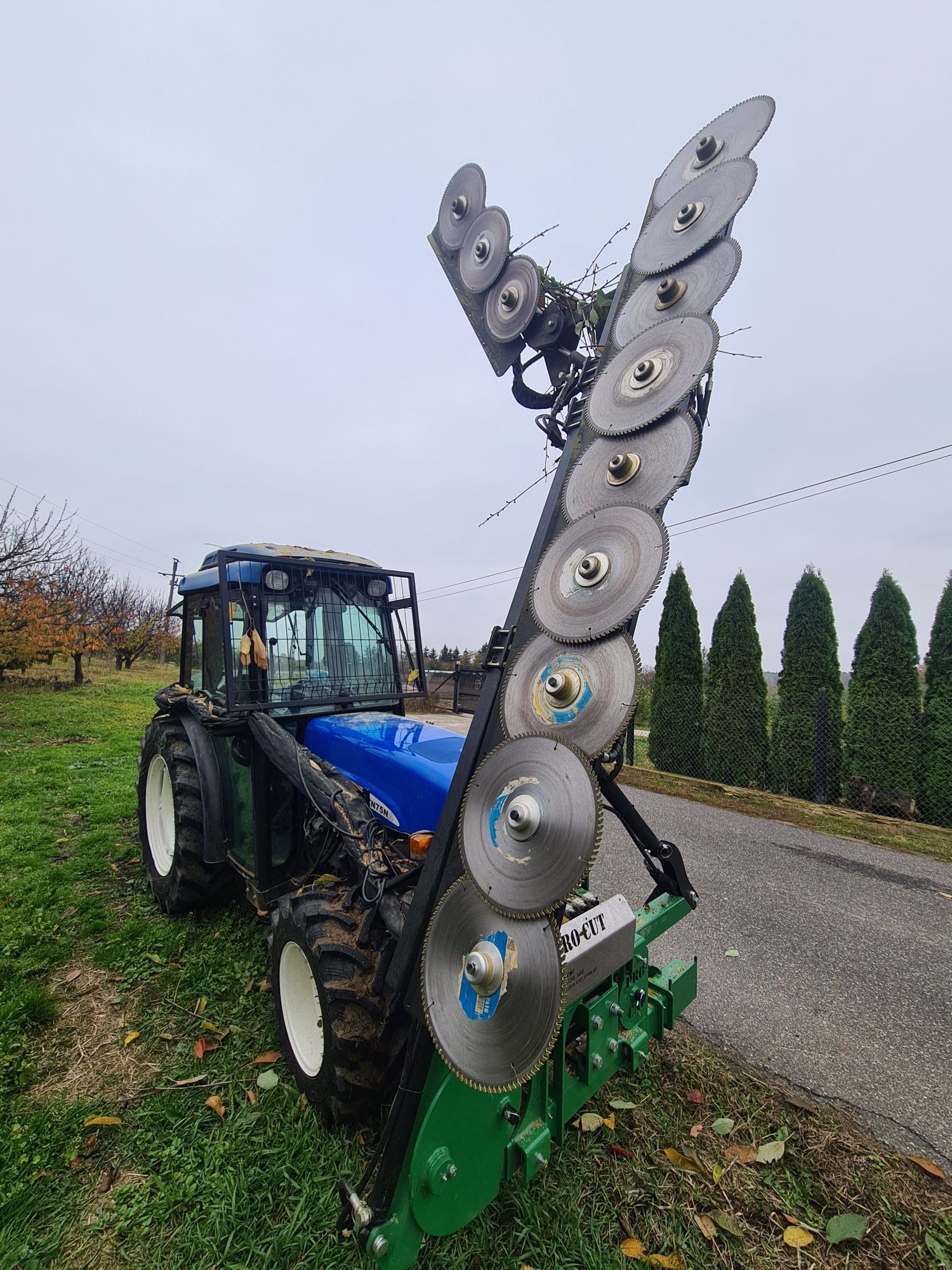 Ciecie mechaniczne listwa listwowe ciecie tarczami ciecie  sad