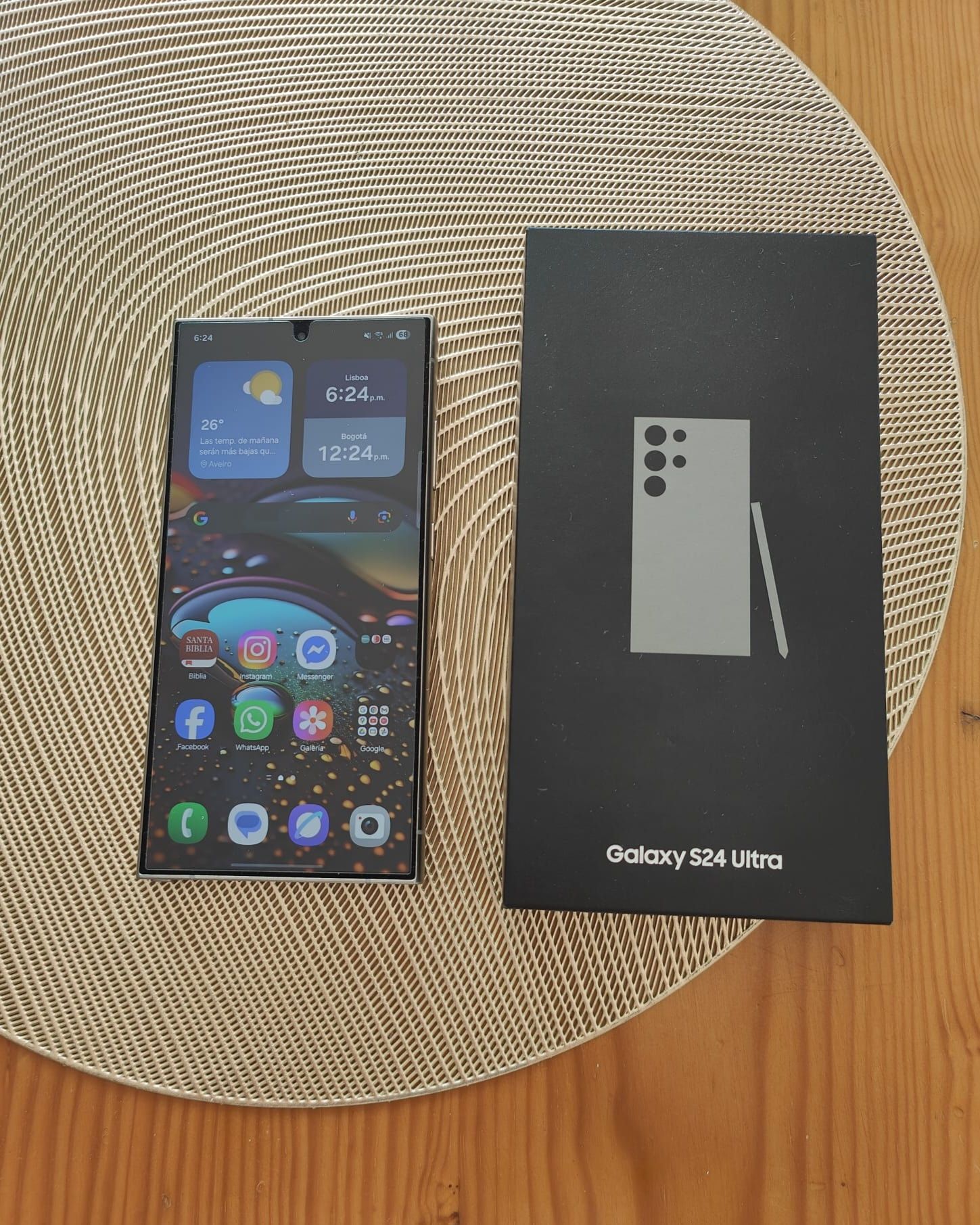 vendo Samsung S24 Ultra Com um mês e meio de comprado