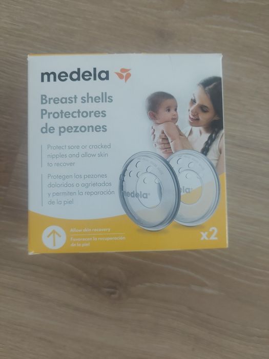 Protetores mamilo medela novos