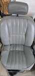 Fotel kierowcy Jaguar XJ S3 seria 3 szary