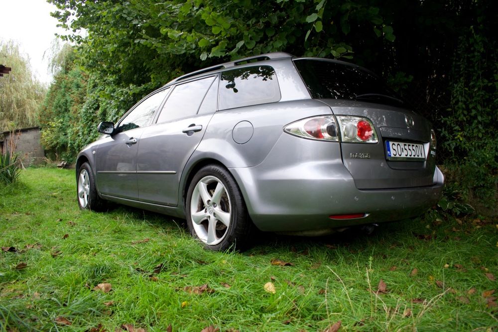 Mazda 6 2.3 AWD 4x4 LPG kombi Xenon tempomat zdrowa blacharka