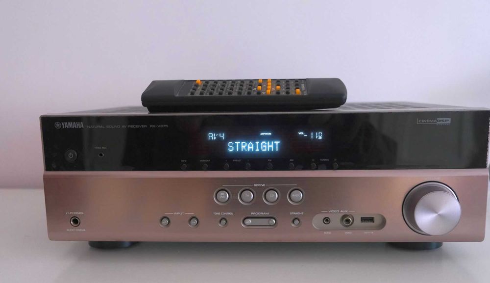 Yamaha RX-V375 Cinema - amplituner kina domowego 5.1 z 3D