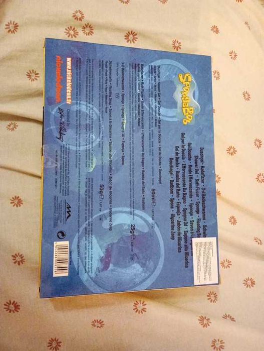 Kit de banho do SpongeBob