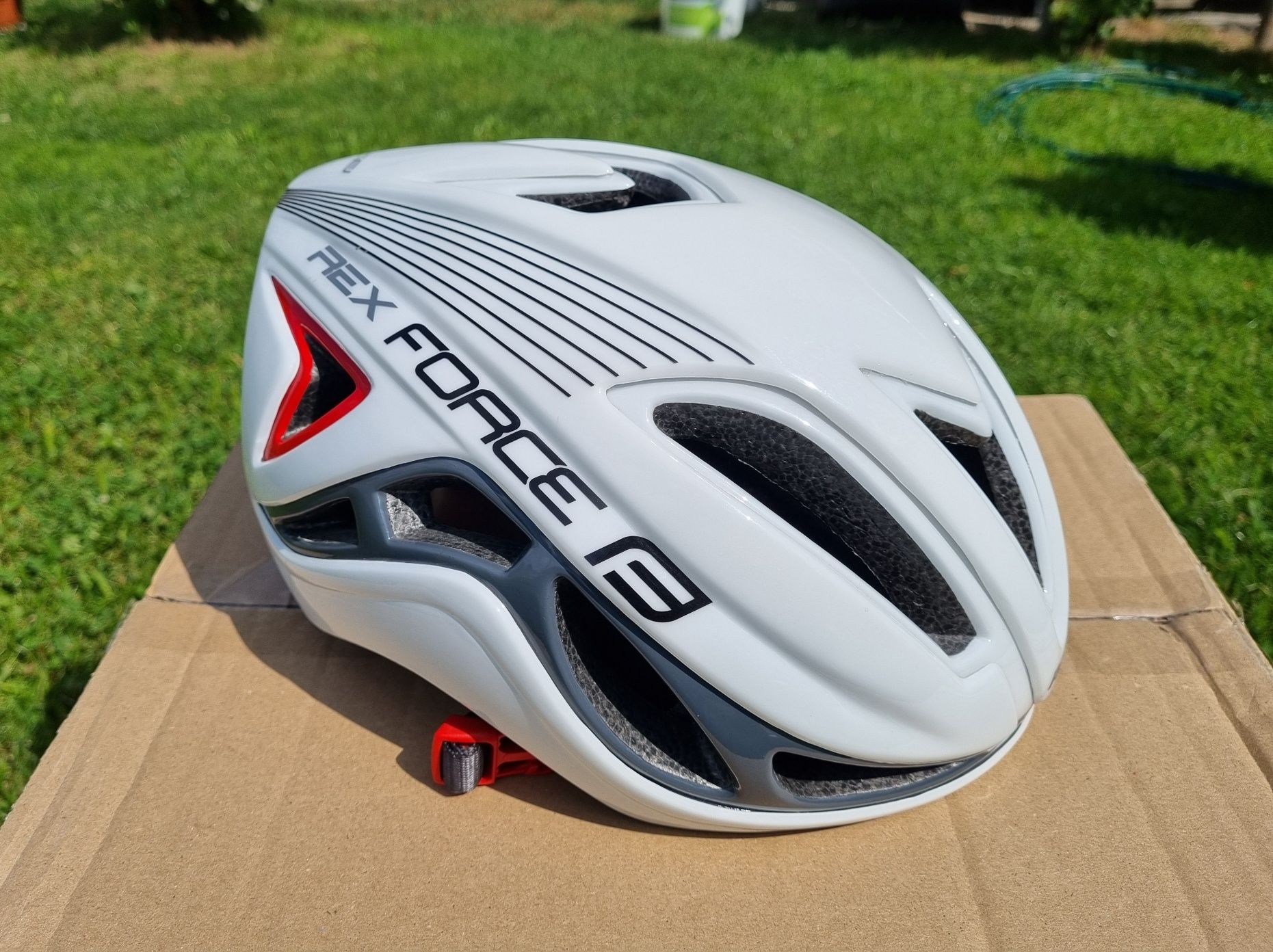 Kask rowerowy Force Rex S 56-58cm szosowy