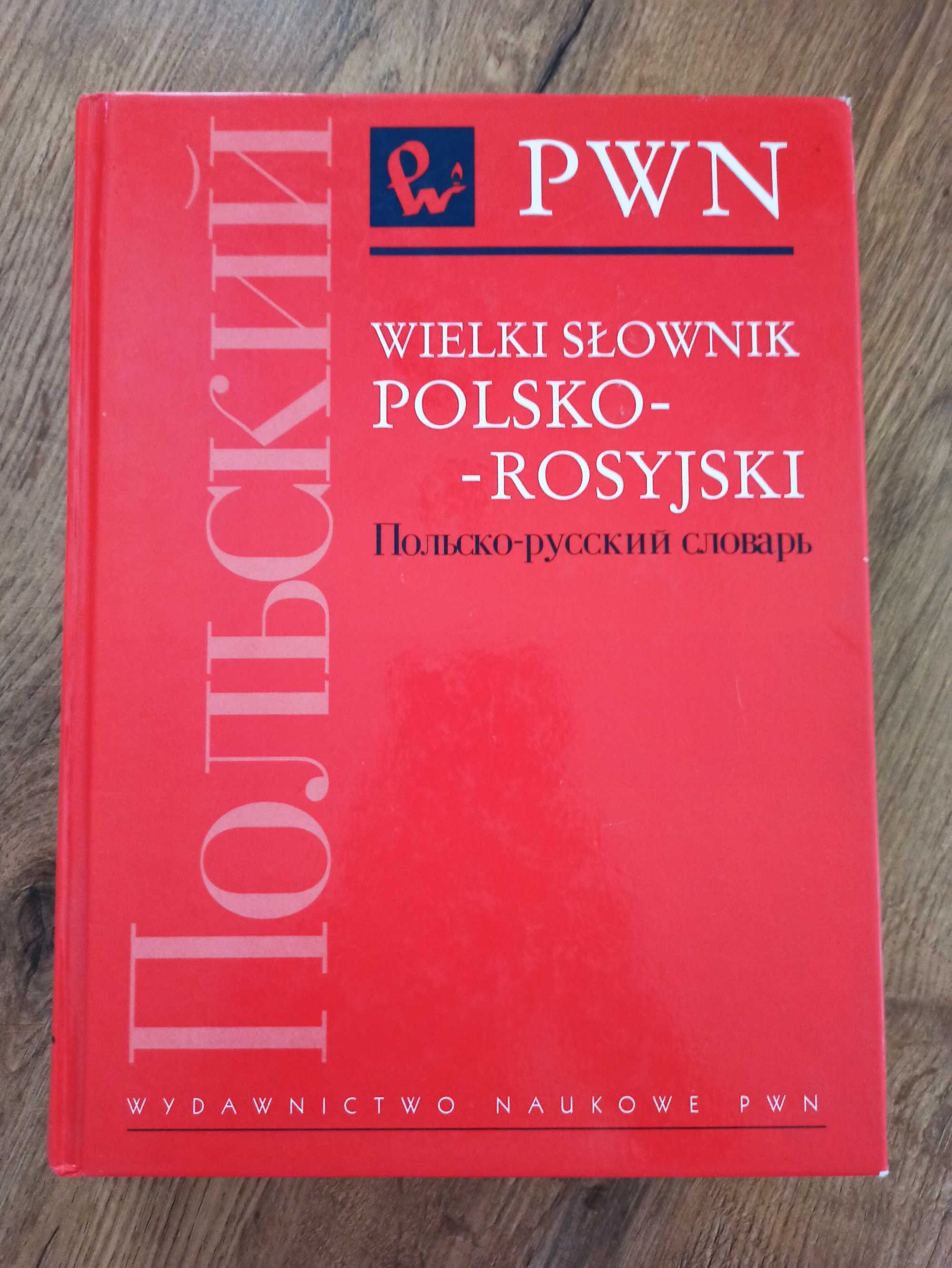 Wielki słownik polsko - rosyjski PWN