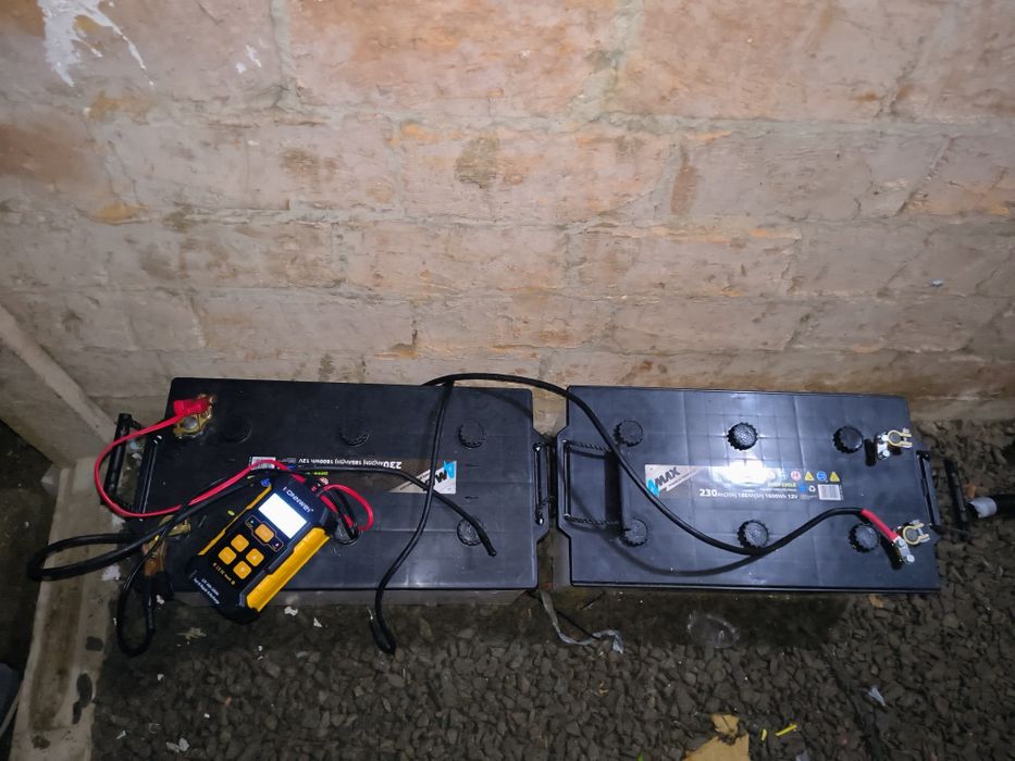 Акумулятор 4MAX 12 в.  230 А (акумулятори для безперебійника  5,4 Кв.)