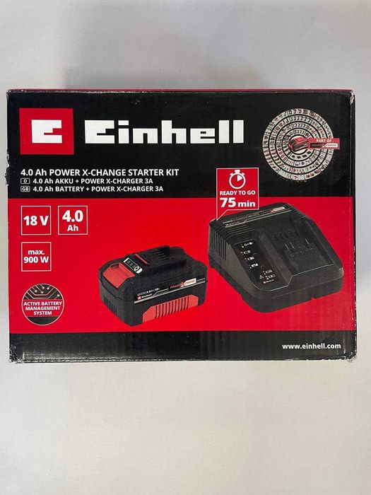 Akumulator Li-Ion Einhell 18 V 4 Ah + Ładowarka 1004