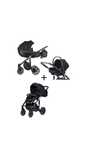 Anex sport 3 in 1 black візок коляска три в одному люлька автокрісло