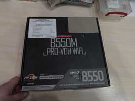 3 платы MSI B550M PRO-VDH WIFI AM4 DDR4 Читаем описание!