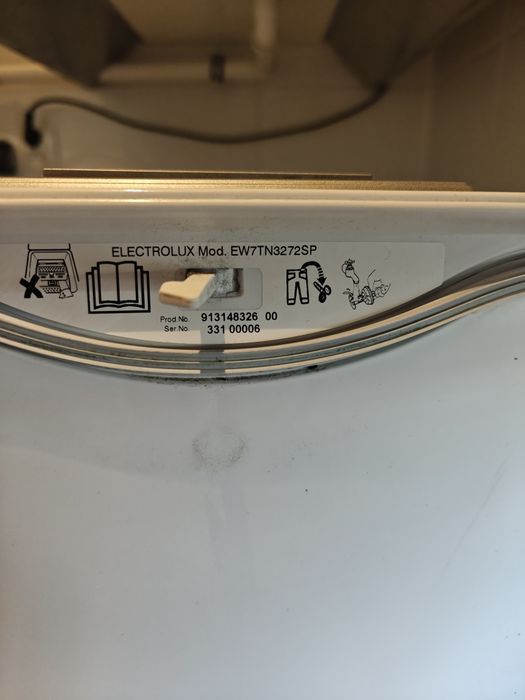 Pralka ELECTROLUX EW7TN3272SP – stan bardzo dobry