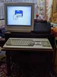 Amiga 500 plus 1MB + akcesoria, monitor, 100 dyskietek i biurko gratis