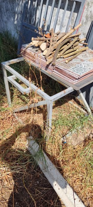 Carrinho para transporte ou fixar forno a lenha 80x80