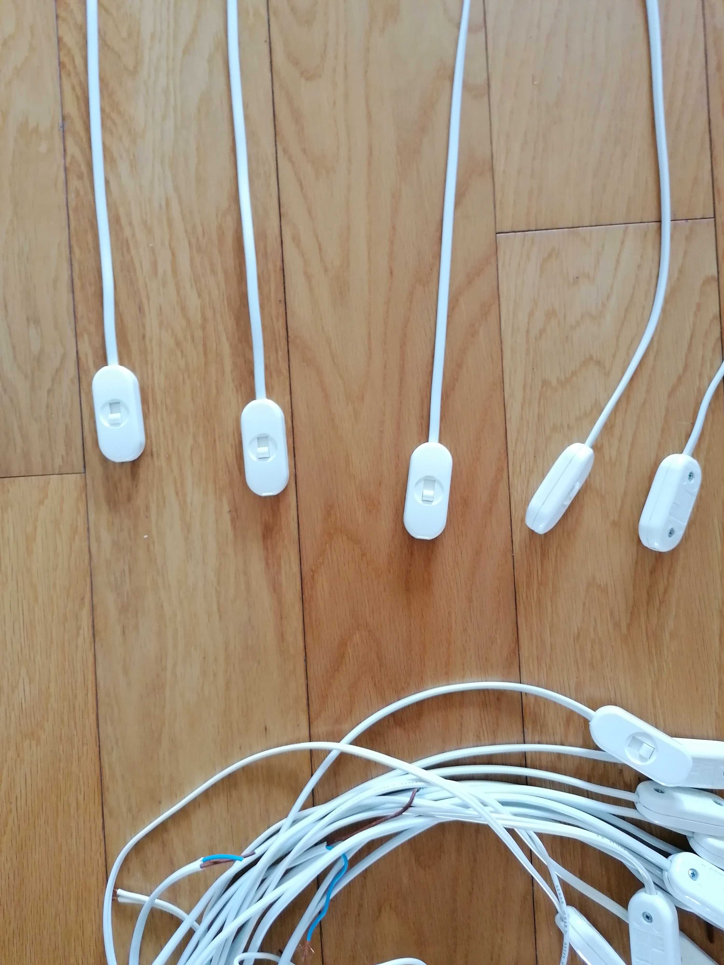 Conjunto de Interruptores de passagem tipo "Pera"