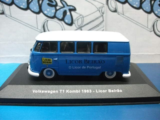 Volkswagen T1 Kombi 1963  "Licor Beirão"  coleção Ixo/Troféu 1,43