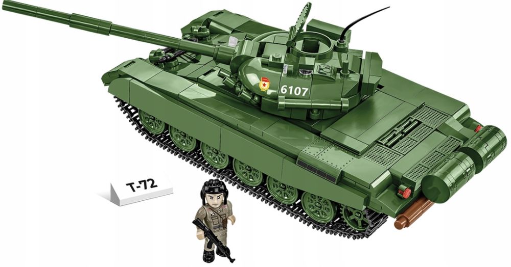 Klocki COBI czołg 2625 T-72 M1 (East Germany/Soviet)