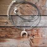 Lunula Magiczny Naszyjnik Słowiański amulet talizman wicca półksiężyc4