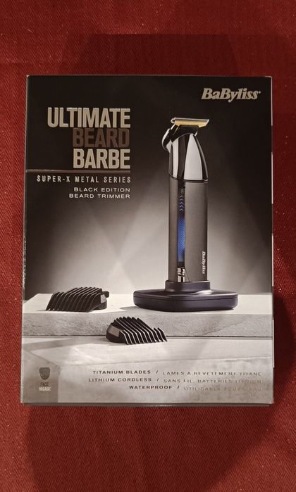 Trymer do brody BaByliss Super-X Metal Series Black Edition