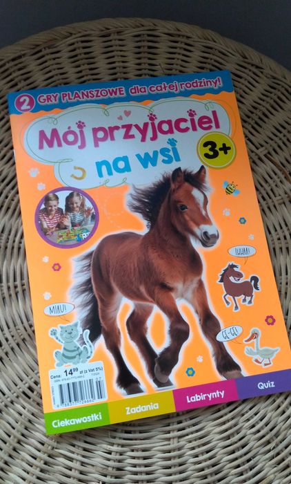 książeczka edukacyjna mój przyjaciel na wsi