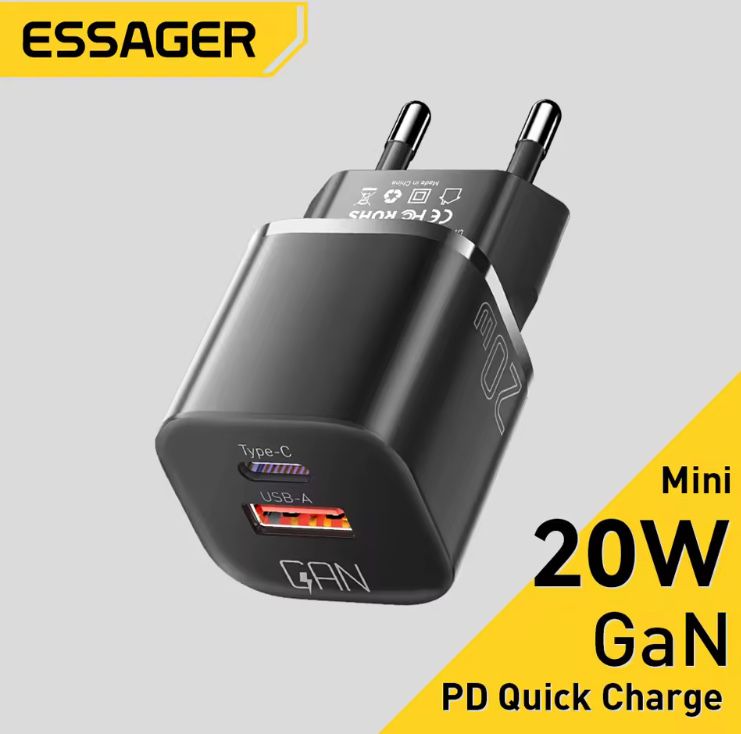 Lightning лайтинг type-c и блок питания USB Кабель для iPhone Essager