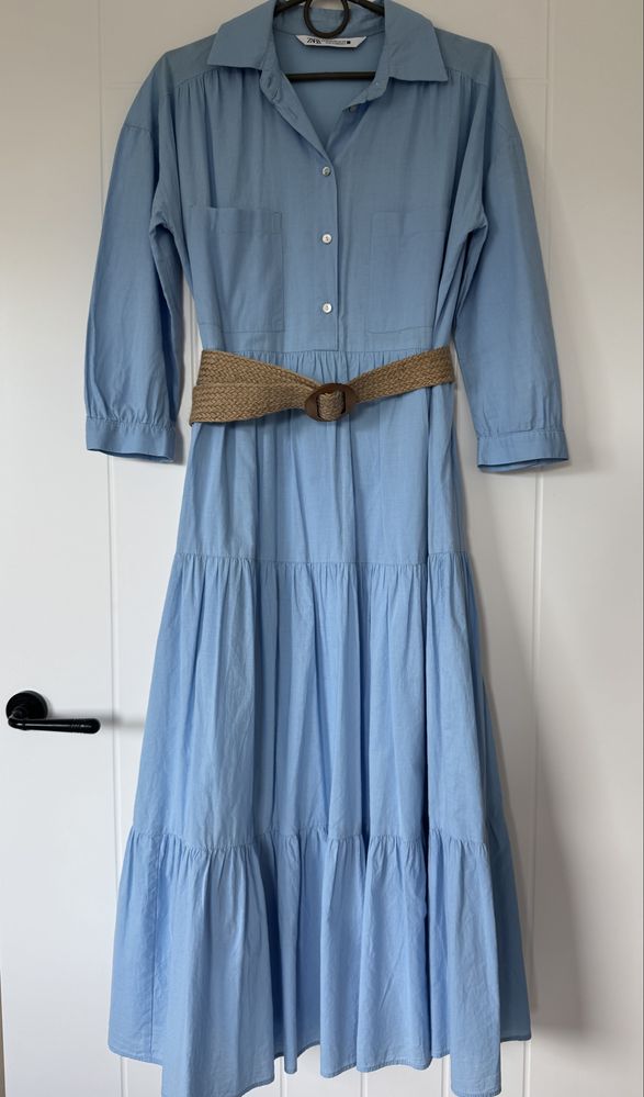 Piękna sukienka Zara 100 % cotton