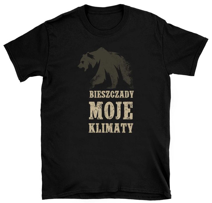 koszulka Bieszczady, koszulka Bieszczady koszulka turystyczna biwak