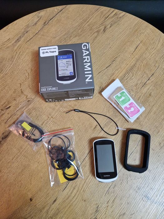 Garmin Edge Explore 2 + PL TOPO + etui + szkło | Stan idealny