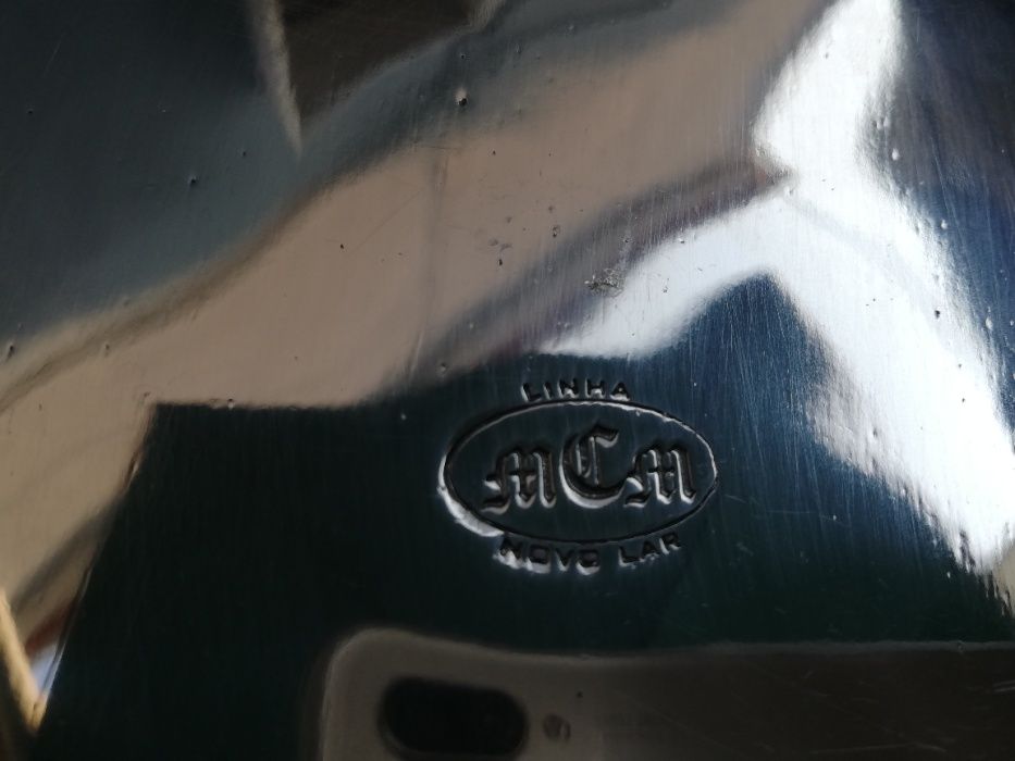 Travessa Estanho 45cm (nova)