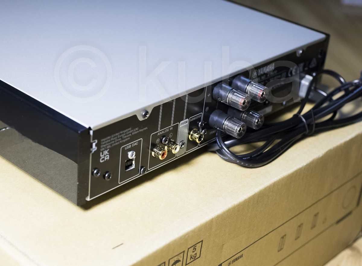 Wzmacniacz z DAC Yamaha Pianocraft A-U670 Idealny