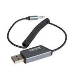 Transmiter FM zestaw głośnomówiący MINI Bluetooth + AUX Cable 74-174#