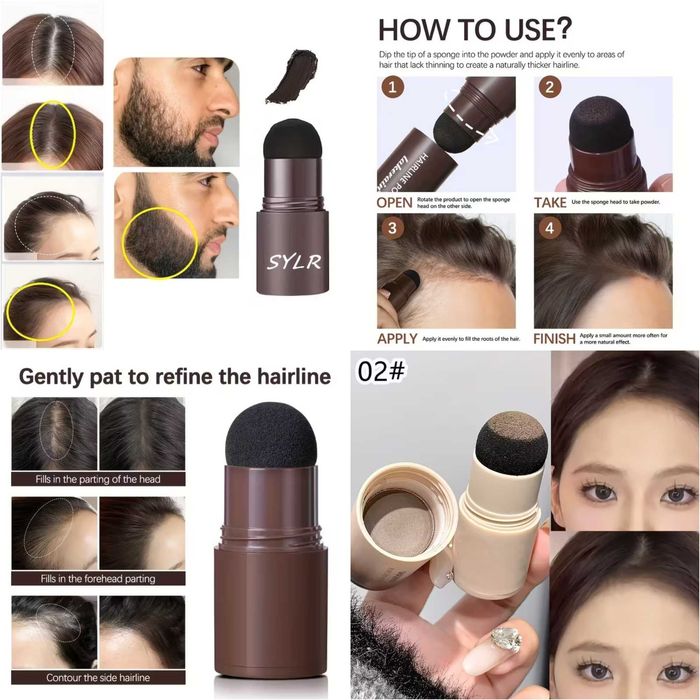 Bastão de coloração para cabelo (ou barba). Novo.