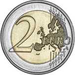 Várias moedas 2€ comemorativas