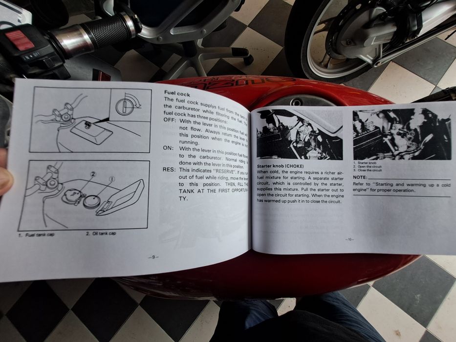 Manual de instruções Yamaha RZ50