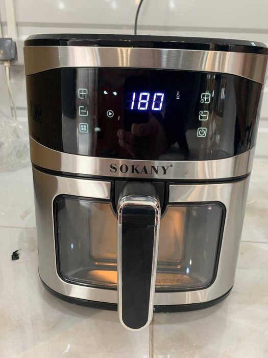 Аерофритюрниця SOKANY Електрична повітряна Аерогриль на 8.5 8. 7  л