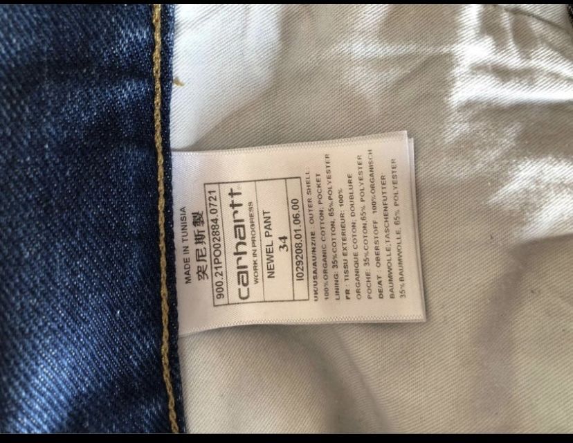 Calças Carhartt Newel Pant