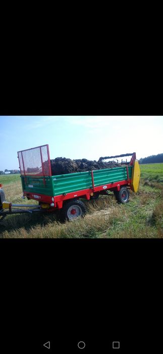 Rozrzutnik 4t czarna białostocka 2 osiowy