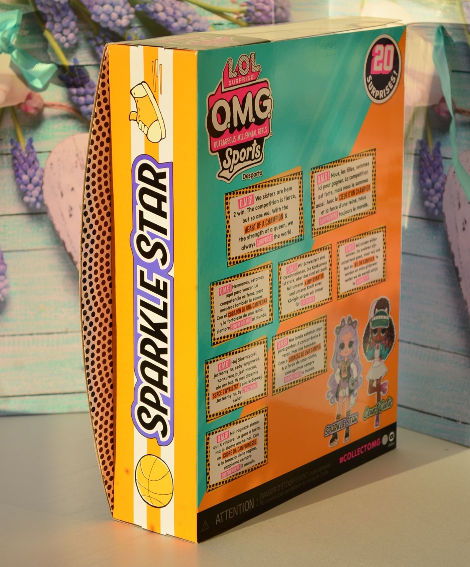 Лялька lol OMG Sports SPARKLE STAR ЛОЛ ОМГ Спорт Спаркл Стар