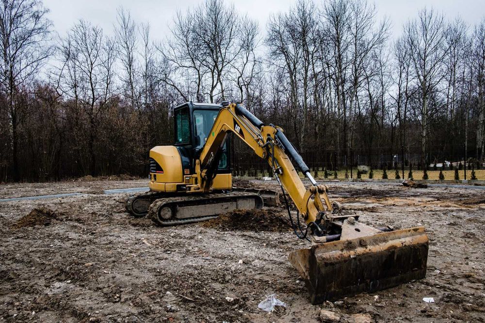 Koparka Caterpillar Cat 305C CR, r. 2007, 3 łyżki, minikoparka