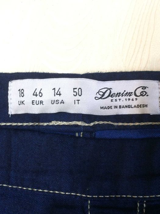 Жіночі  котонові джинси denim co, р.18-20