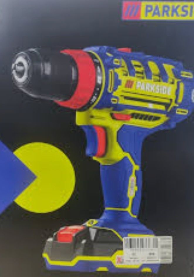 Aparafusadora parkside 20v edição limitada 
Com carregador e bateria