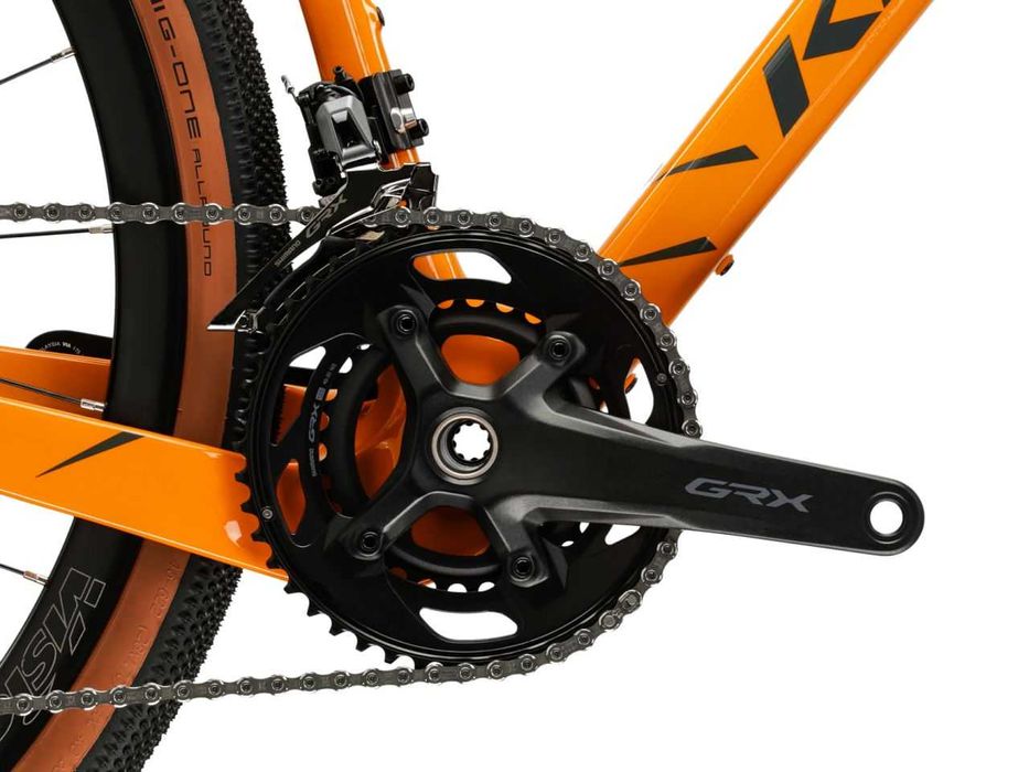 Rower gravel Kross Esker 8.0 GRX 2x12 2025 pomarańcz M, L - Śląsk