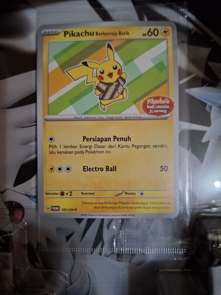 Pikachu promo 101