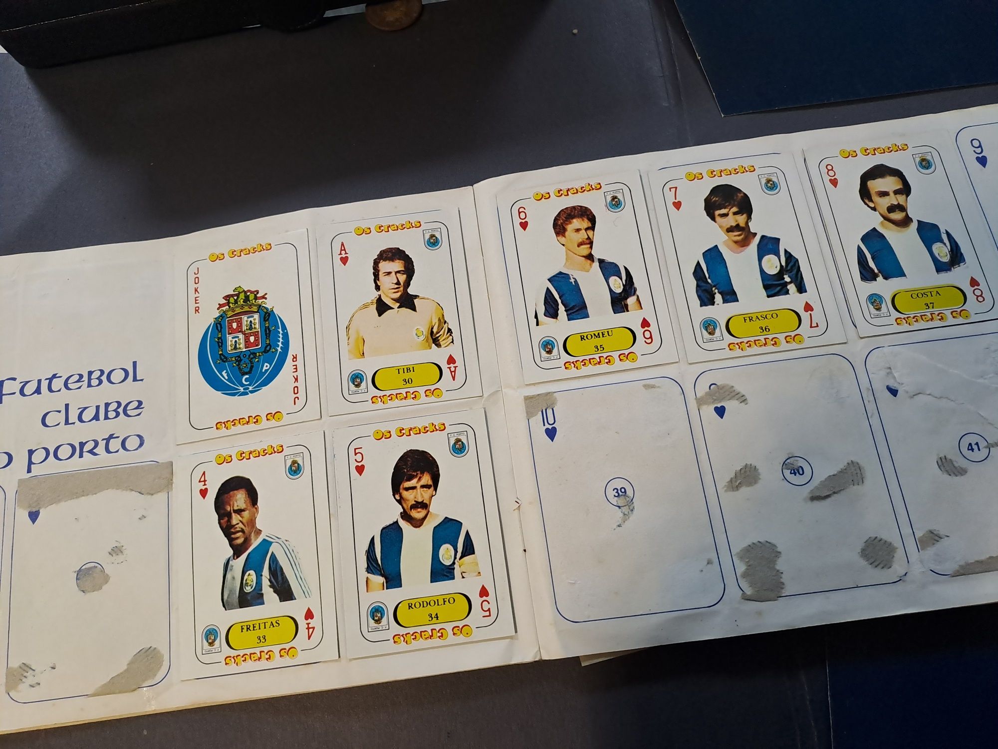 Caderneta Os Cracks 82/83