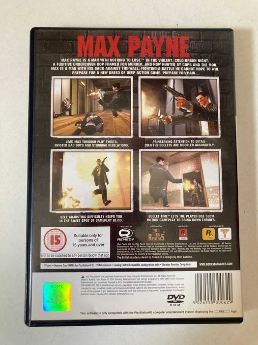 PS2 - Max Payne (completo)