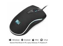 Myszka przewodowa Rii RM105 sensor optyczny