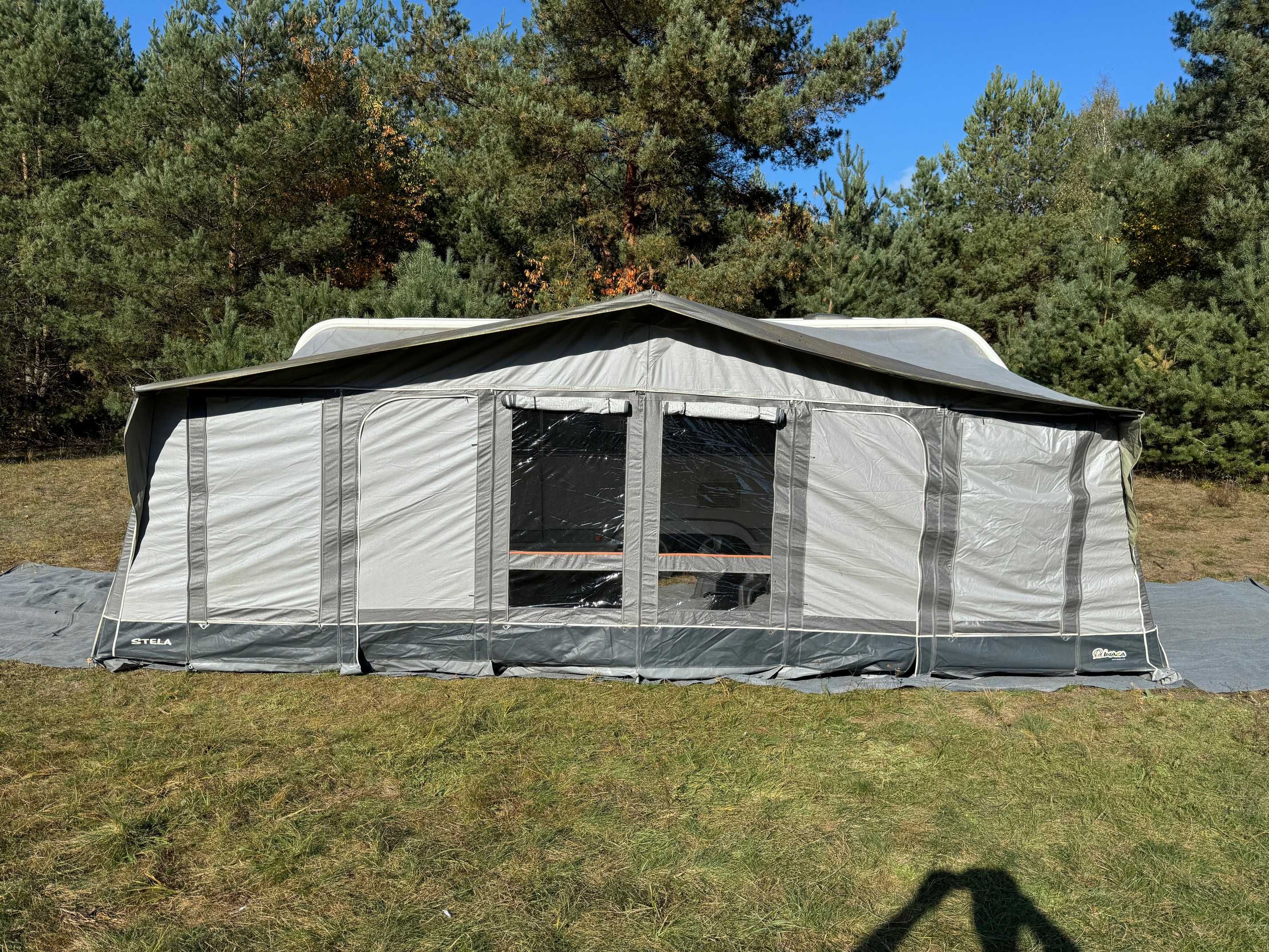 Przedsionek NAMIOT do przyczepy kempingowej 1050/1075 INACA ROZ. 17