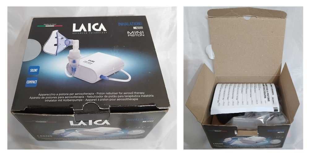 Laica Inalador nebulizador crianças idosos (1136)