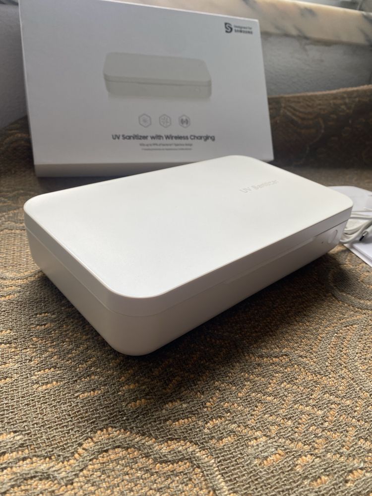 Esterilizador UV com carregamento sem fios Samsung
