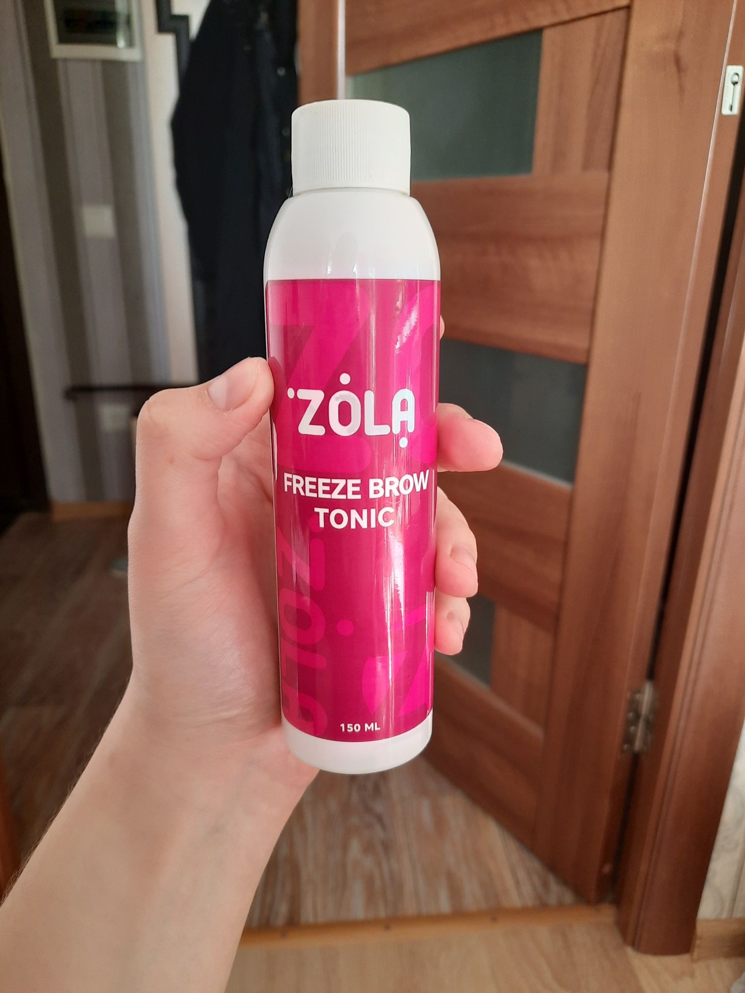 Тонік для брів ZOLA Freeze brow tonic охолоджуючий 150 мл