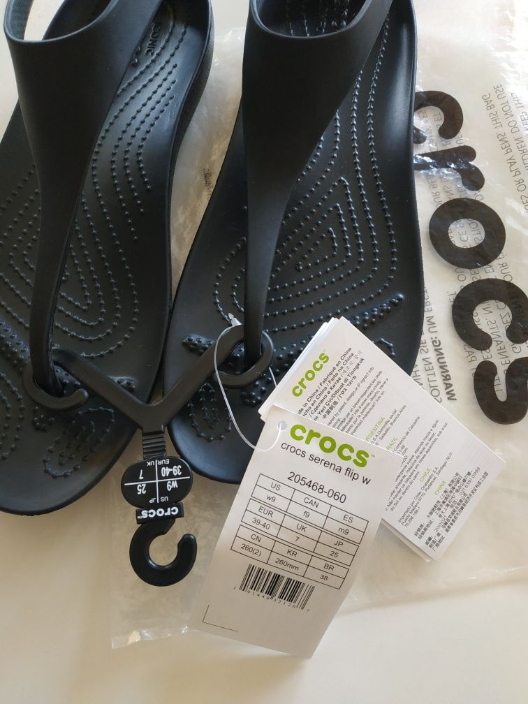 Crocs Serena Flip W9  39-40